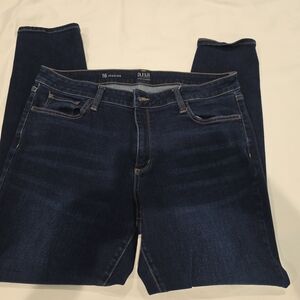 a.n.a Women's Dark Blue Jeans